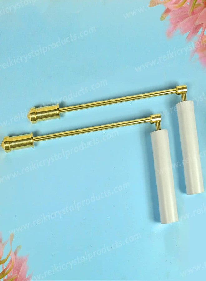 Crystu Brass L Rods for Water Dowsing - Divining Rods Pair for Dowsing - Reiki - Fengshui, Vastu & Dowsing Experts - Image 3